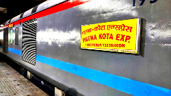 Two passengers died due to health complications and six others fell sick on board the Kota-Patna Express (13237) while journeying from Varanasi en route to Mathura on Sunday.