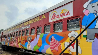 An air-conditioned restaurant in a rail coach with state-of-the-art facilities will open in October before Durga Puja, near the second entrance of Rourkela railway station.