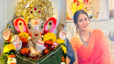 Actress Chahatt Khanna, who is waiting for the release of her upcoming film 'Yaatris’ is having double celebrations this year on the occasion of Ganesh Chaturthi. 