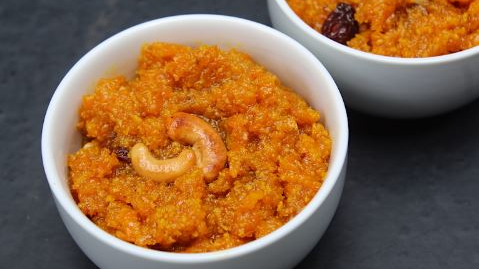Gajar ka Halwa, also known as Carrot Halwa, is a popular Indian dessert, especially enjoyed during the winter season
