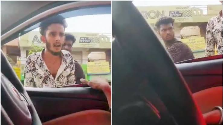 A viral video on social media purportedly shows bikers warning the youths against chanting 'Jai Shri Ram,' 