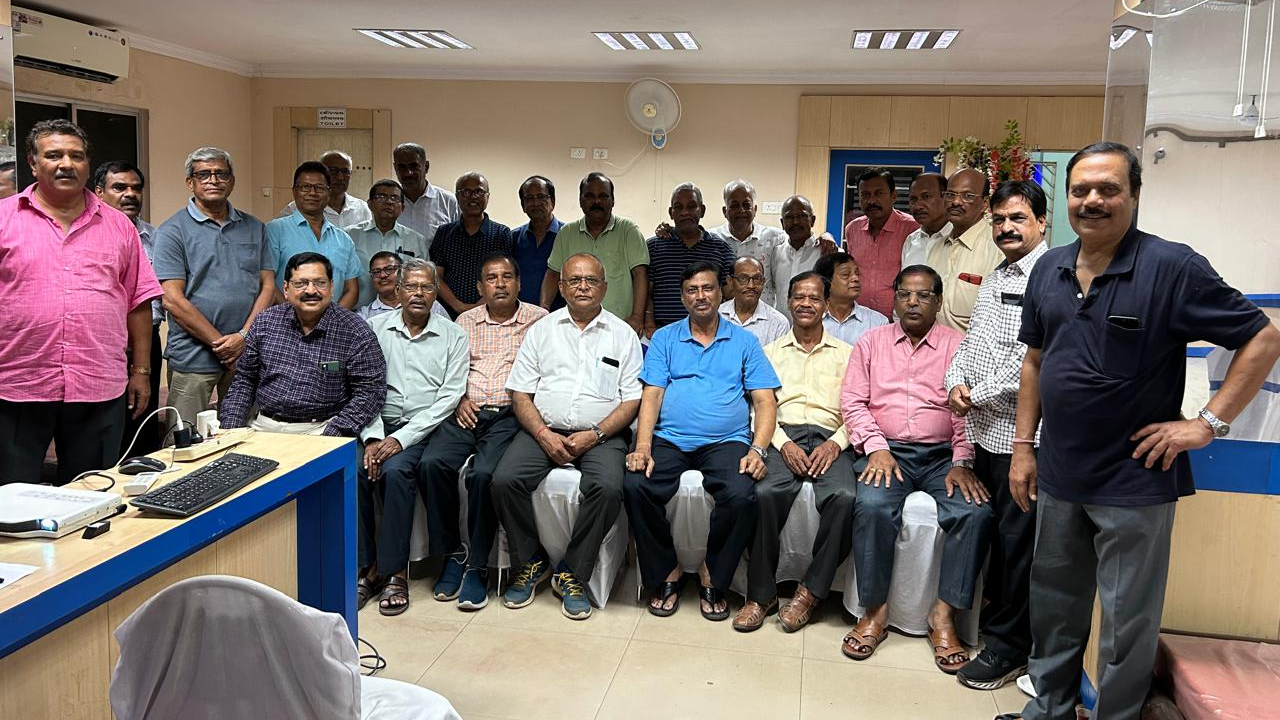  In a heartwarming reunion reminiscent of times past, a cohort of friends, once students of Basic Science College under OUAT, reconvened today at Bisweswar Bhawan, Ganganagar, after a remarkable half-century gap. 