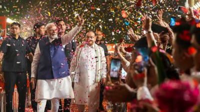 Amidst a wave of jubilation, Prime Minister Narendra Modi was sworn in for his third term on Sunday,
