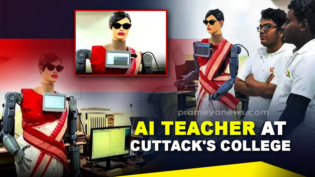 Students from the Electronics and Telecommunication Department at Bose Engineering College in Cuttack have achieved a remarkable milestone with the introduction of an advanced AI teacher, developed using the PI Robot model