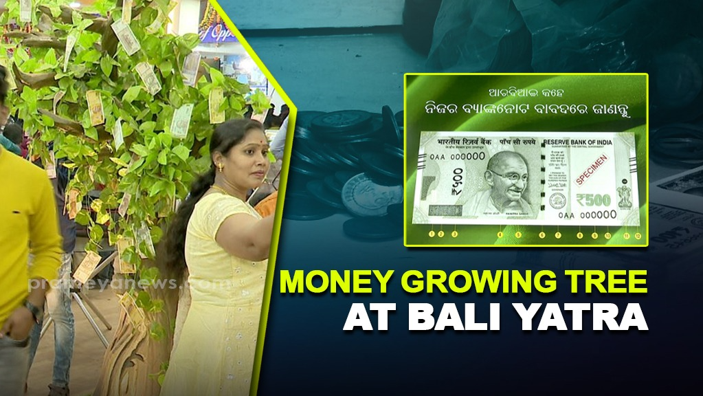 Visitors in Bali Yatra experienced unique ‘money growing tree’ at a stall by Reserve Bank of India (RBI).