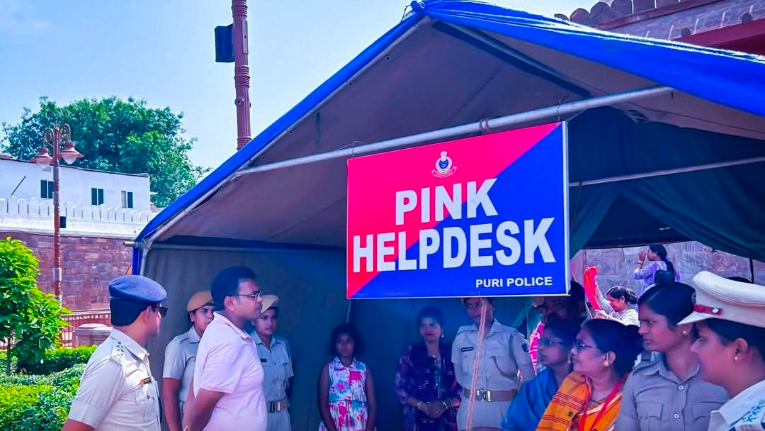 In a bid to enhance safety and support for women pilgrims, the Puri Police have introduced a dedicated Pink Help Desk at the revered Shree Jagannath Temple. 