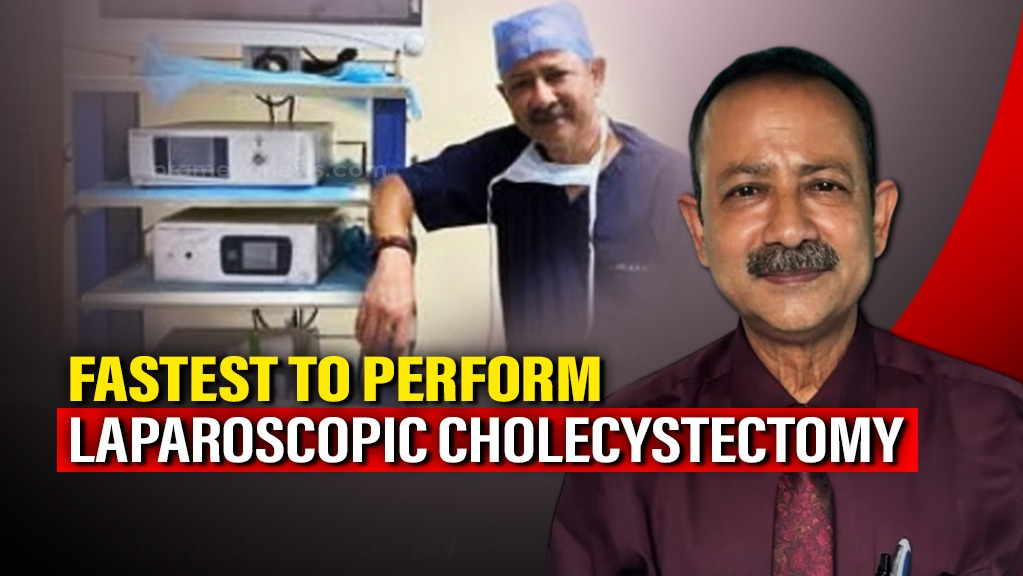 In a groundbreaking achievement that has stunned the global medical community, Dr. Ranjan Paul Chowdhury, a laparoscopic surgeon from Siliguri, has set a new world record for the “Fastest Laparoscopic Cholecystectomy.”