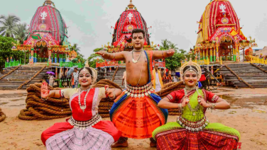 On the auspicious occasion of Bahuda Yatra, the return journey of Lord Jagannath and His siblings from the Gundicha Temple to the Shree Mandir, an overwhelming wave of devotion swept through Puri as thousands of devotees gathered to witness the divine spectacle.