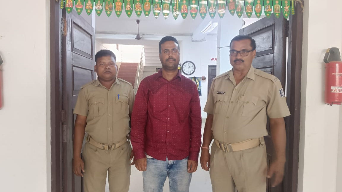 A 43-year-old realtor was arrested in Brahmapur on Sunday for allegedly defrauding several individuals of Rs 5 crore under the guise of providing residential plots.