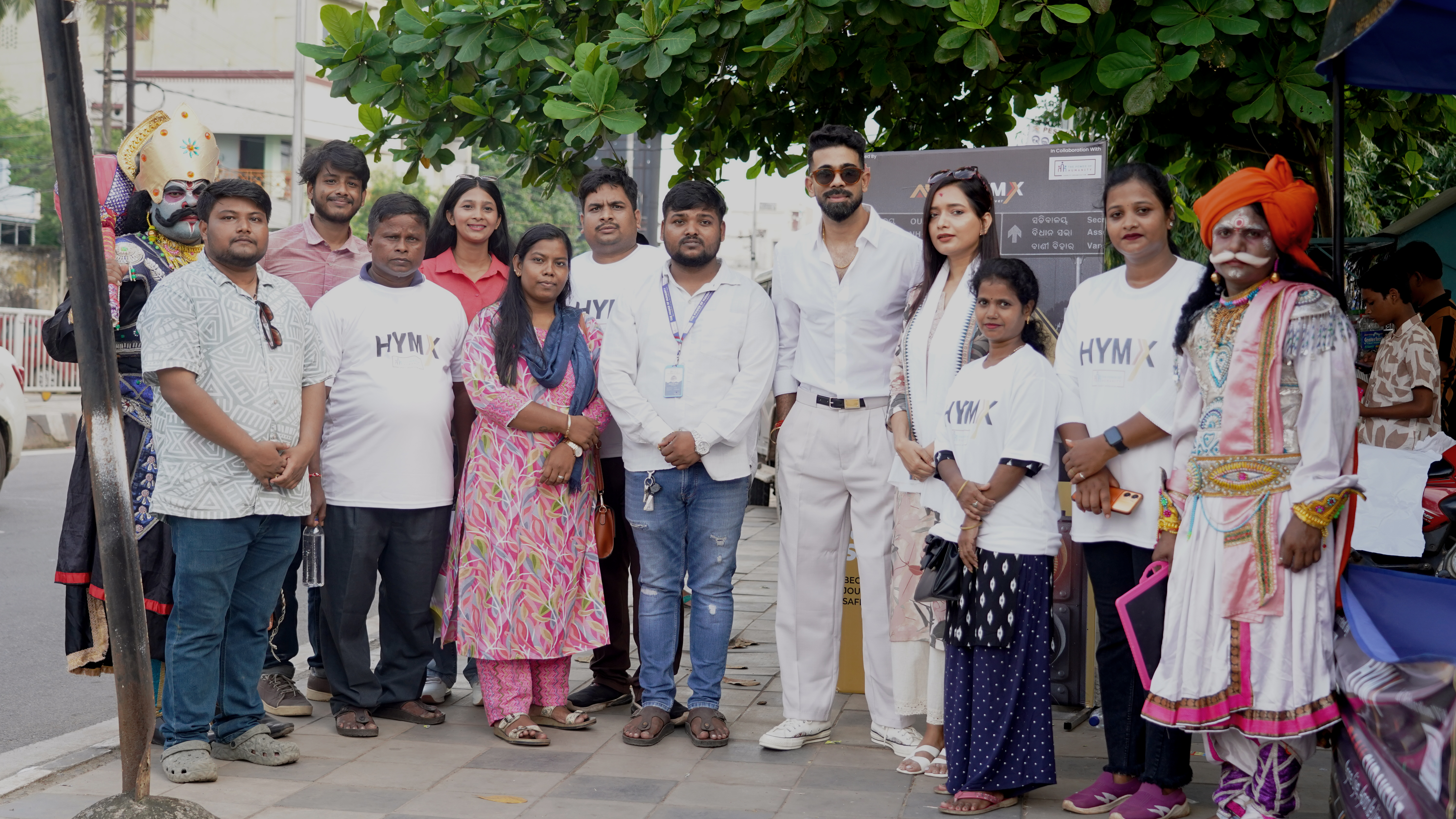 In a significant move to promote road safety, AKP.HYMX launched its flagship initiative, ‘Raah Surakshit – Apne Liye, Apno Ke Liye,’ at Ravi Talkies Square on Independence Day.