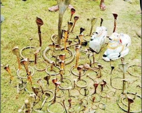 antique idols recovered from Mahanadi 