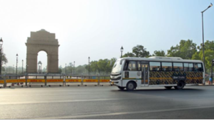 Uber bus service in Delhi