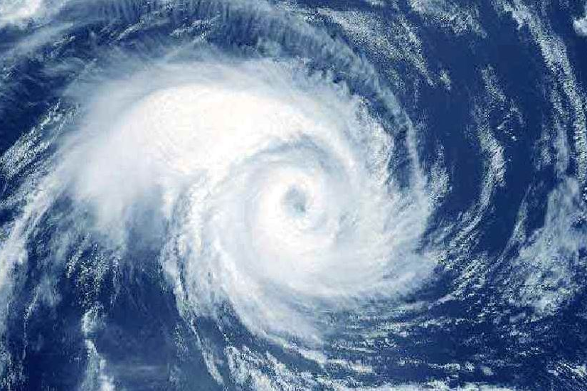  The cyclonic storm Michaung over the central coast of Andhra Pradesh moved nearly northwards with a speed of 15 kmph on Tuesday night and lay centered over central coastal Andhra Pradesh about 100 km north-northwest of Bapatla weakening as a depression. 