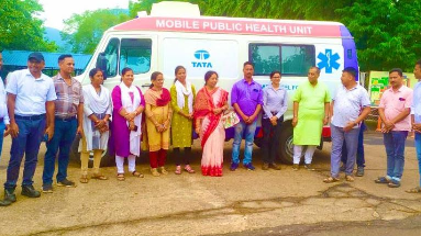 Tata Steel Foundation dedicates mobile public health unit 
