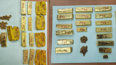 Gold worth Rs 5.89 cr seized 