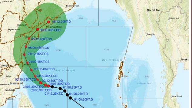 Odisha, cyclone