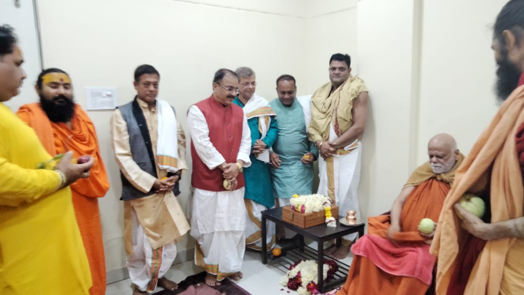 Shankaracharya of Puri Gobardhan Mutt invited to the inaugural ceremony of Shree Mandir Parikrama Project