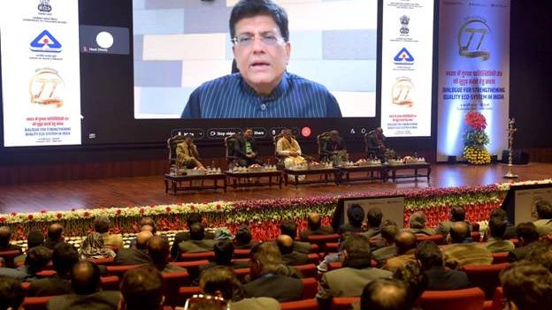 India should be a Pioneer of Standards: Piyush Goyal