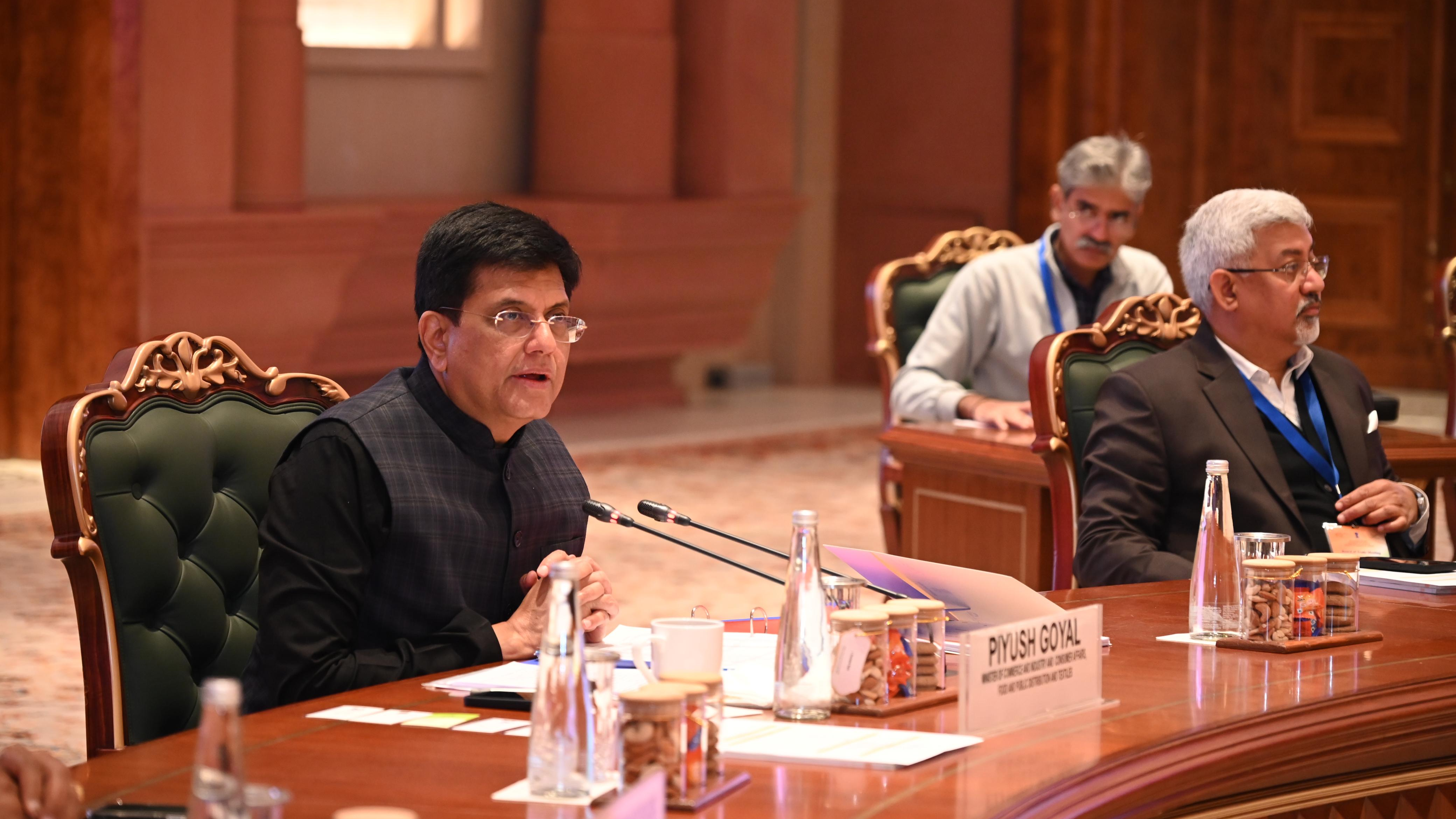 Union Commerce and Industry Minister Piyush Goyal announces commencement of work on Trade Connect ePlatform