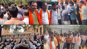Hindu activists beaten up in K'taka over 'Jai Shri Ram' slogans