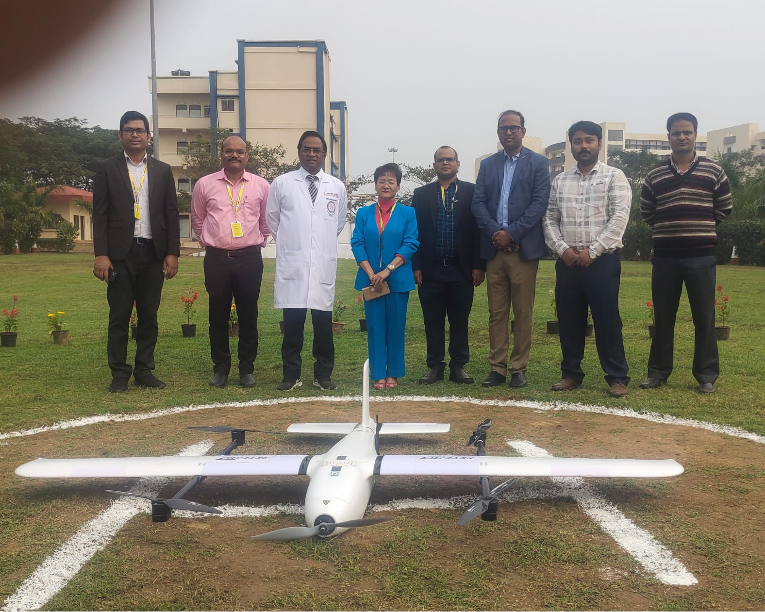 AIIMS Bhubaneswar employs drone to boost up healthcare services
