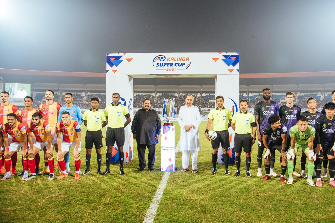 Naveen graces Kalinga Super Cup 2024 Final between Odisha FC and East Bengal FC