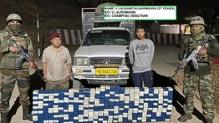 Heroin, explosive valued at 47.35 crore seized in Mizoram
