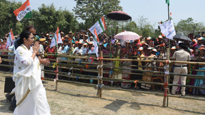 Mamata Banerjee accuses poll code violations by BJP