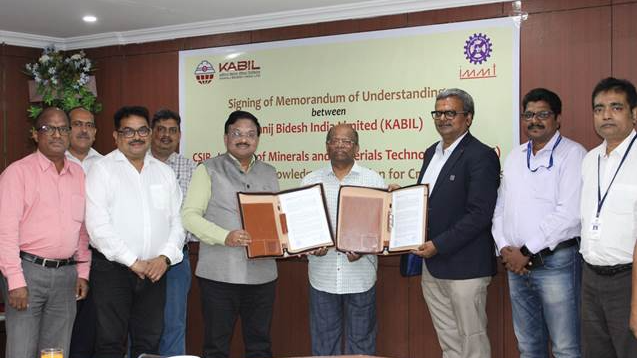 KABIL and CSIR-IMMT sign MoU for Technical and Knowledge cooperation for Critical Minerals