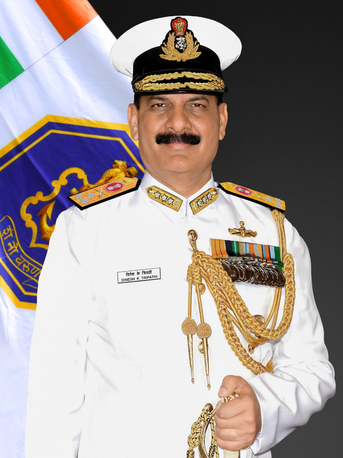 Vice Admiral Dinesh Kumar Tripathi appointed next Chief of Ind. Navy