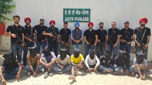 Punjab Police intercept Gangster Raju Shooter, 10 aides 