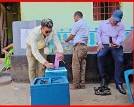 Home voting begins in Koraput: 45 voters register franchise