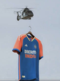 Team India's new T20 jersey launched