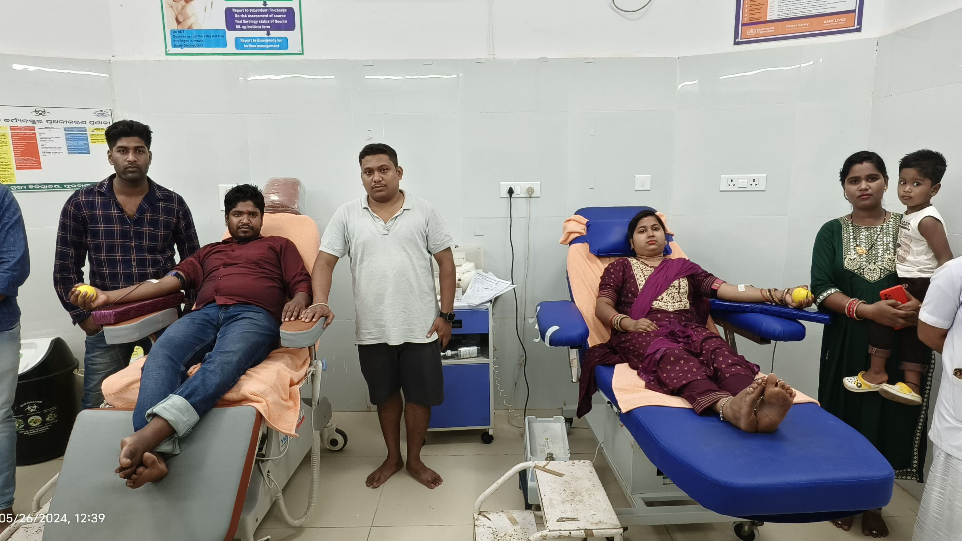 Couple in Odisha’s Kandhamal marks marriage anniversary with blood donation