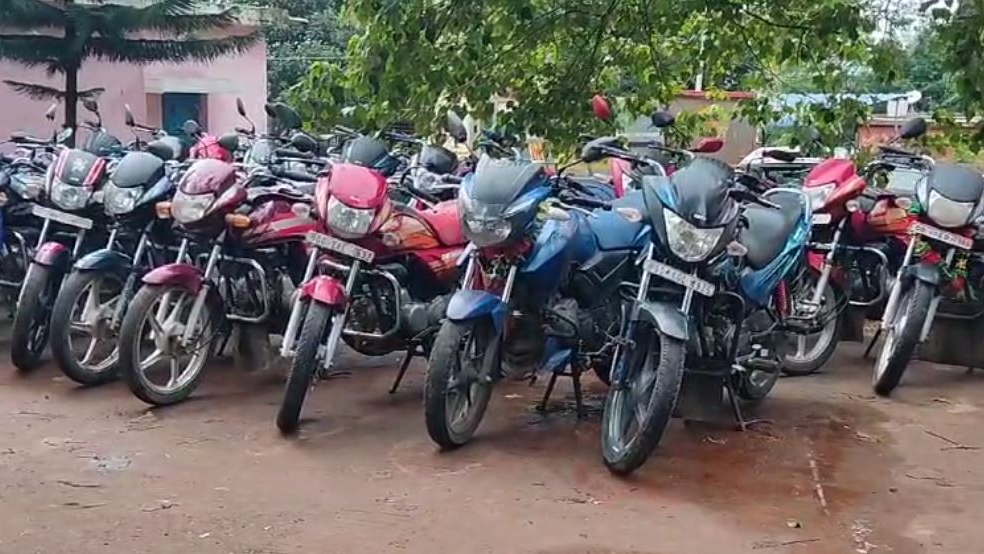 25 stollen bikes seized in Koraput, 5 held