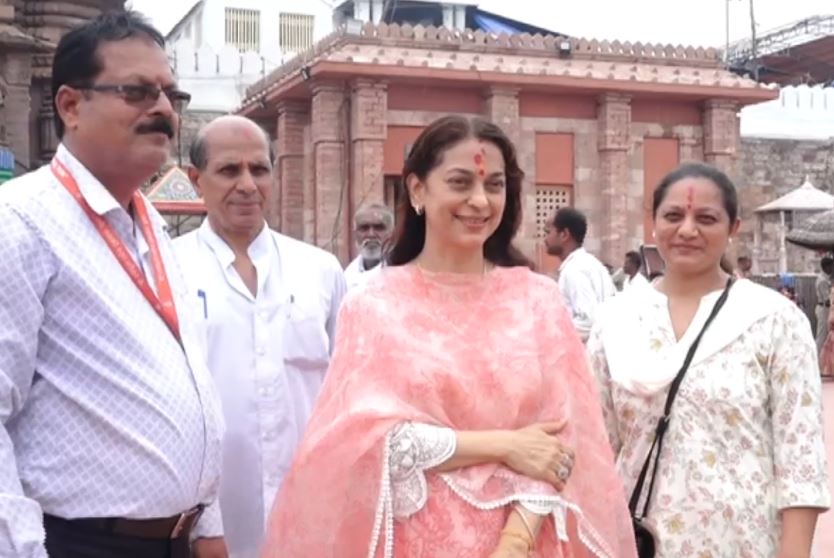 Juhi Chawla in Puri