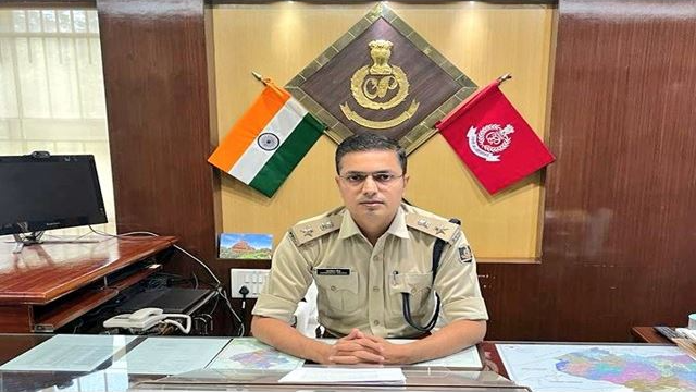 Jagmohan Meena joins as DCP Cuttack