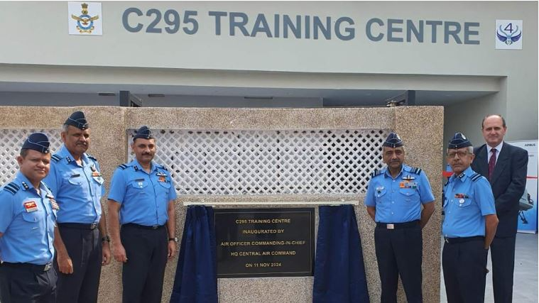 C-295 Full Motion Simulator inaugurated in IAF station Agra