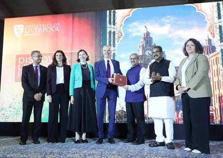 Union Minister Dharmendra Pradhan presides over LoI handover ceremony to University of Liverpool