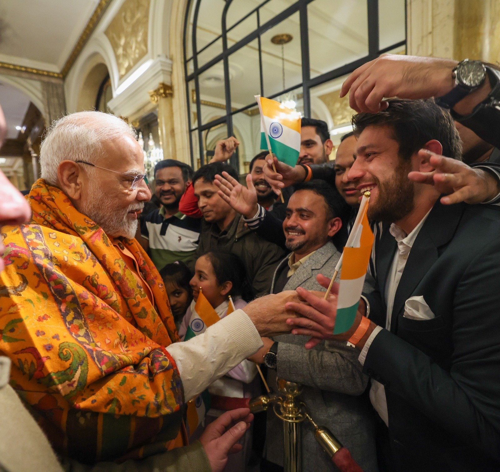 Prime Minister lauds rousing welcome accorded by Indian community in Brazil
