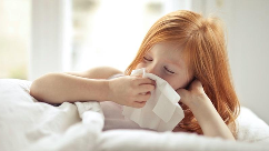 Symptoms may appear even before the child is diagnosed with flu. This means they may transmit the infection to others. Keep them at home for a few days or till your pediatrician clears them to go to school