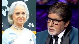 Replying to her, Big B said: “What do you do?”, to which she said: “Sir, I'm Assistant Commissioner, State Tax, at present. I work in the commercial tax department of Madhya Pradesh