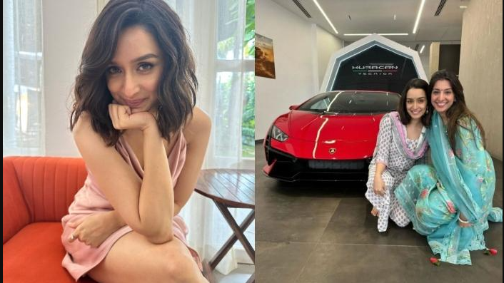 The photo that went viral on the internet, shows Shraddha flashing her beautiful smile, while sitting down alongside her new purchase. She is wearing a floral white and pink salwar suit, with minimal makeup and a bindi