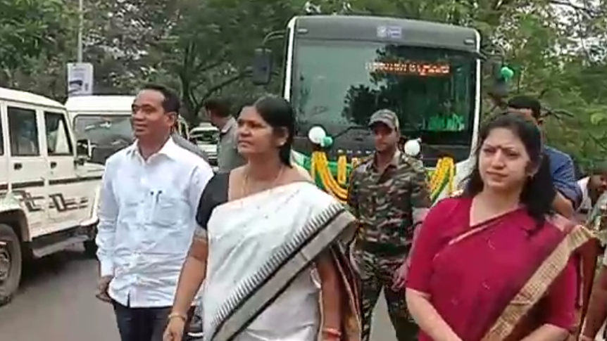 CM Naveen Inaugurates LaccMI Bus Service in Rayagada, Odisha.