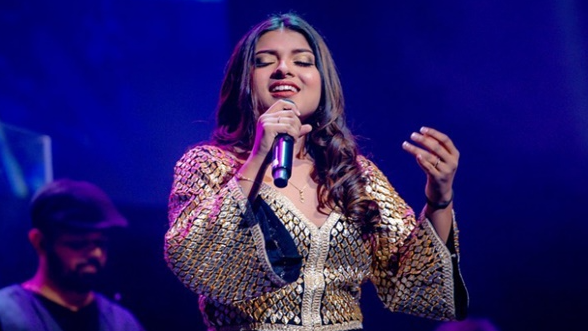 Arunita is the first runner up of the singing reality show ‘Indian Idol’ season 12