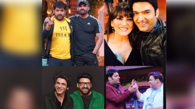 Suniel Shetty posted a picture with Kapil from one of the episodes of the show and wrote: "Kappiillll Paaa…happy birthday. So happy to see back on screen. You continue to make the world a happier place, one punchline at a time! God bless…Keep shining @KapilSharmaK9