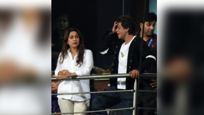 Juhi Chawla who is one of the co-owners of the Kolkata Knight Riders (KKR) IPL team along with her spouse Jay Mehta and Bollywood superstar Shah Rukh Khan revealed that she and Shahrukh are not the best people to watch an IPL match with