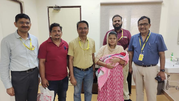 Upon admission to AIIMS Bhubaneswar Neonatal Intensive Care Unit (NICU), the baby was in critical condition, battling not only the challenges of prematurity but also the life-threatening complications associated with duodenal atresia