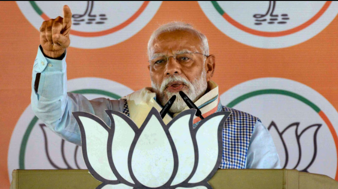 In Bihar, Prime Minister Modi is scheduled to address a public meeting in East Champaran at 11 a.m. followed by another in Maharajganj at 12:30 p.m