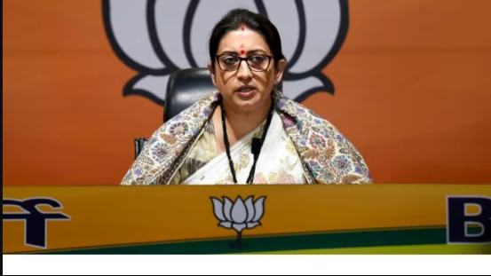 Union Minister Smriti Irani scheduled to visit Odisha on Saturday to boost the electoral chances of BJP candidates by hitting the campaign trail